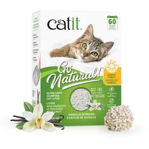 Catit Cat Litter Go Natural Ultra-light Clumping Vanilla 3.6 kg