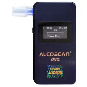 Elpotiesu mērītājs HERDEGEN Alcoscan 007 — pārnēsājams personīgais alkohola testeris, modelis AL007LT