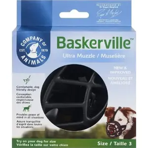 Baskerville uzmava Ultra-3 no Baskerville, melna, modelis 009518, izmērs nav norādīts