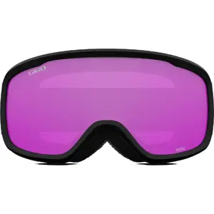 Горнолыжная маска GIRO Moxie Black & Grey Botanical XL с линзами Amber Pink (S2) и Yellow (S1)