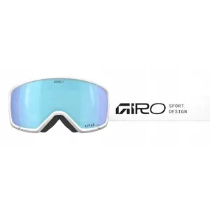 Slēpošanas/brīvdabas brilless GIRO RINGO WHITE STACKED OTG Toriskā lēca VIVID-Carl Zeiss ROYAL S2 (19–42% gaismas caurlaidība)