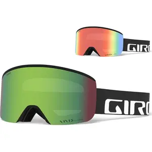Горнолыжные маска GIRO Axis black wordmark — взрослый универсальный размер, совместима с запасными линзами