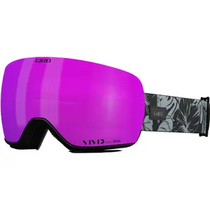 Горнолыжные/сноубордические очки GIRO Article II Black & Grey Botanical LX с линзами VIVID Carl Zeiss Pink (27% S2) и Infrared (50% S1)
