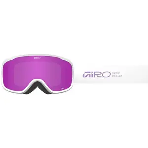 Горнолыжные/сноубордические очки GIRO CRUZ MAUVE STACKED OTG Цилиндрическая линза Amber Pink S2 (19–42%)