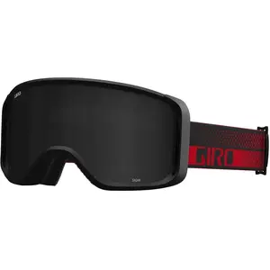 Slēpošanas/boarda brilles GIRO SAGEN RED FLOW ar ULTRA BLACK 00% S2 lēcu (2024/2025)