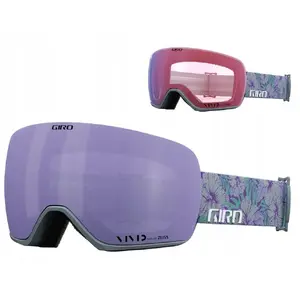 Горнолыжные маска GIRO Article II Grey Botanical с линзами VIVID Carl Zeiss HAZE (8–18% VLT S3) и VIVID Carl Zeiss INFRARED (50% VLT S1)