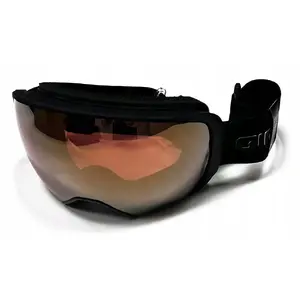 Горнолыжные маска GIRO COMP BLACK WHITE с линзами VIVID Carl Zeiss ROSE GOLD S2 и INFRARED S1