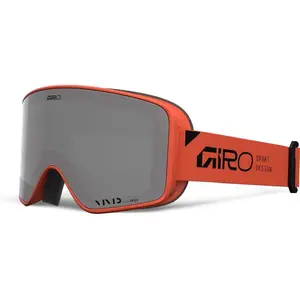 Горнолыжная маска GIRO METHOD ORANGE STACKED цилиндрическая VIVID-Carl Zeiss ONYX S3 + VIVID-Carl Zeiss INFRARED S1