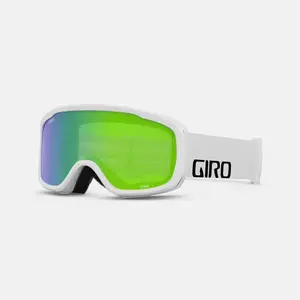 Brilles GIRO Roam Flash ziemas sportam Balta rāmis, Sfēriskā lēca, Vīriešu