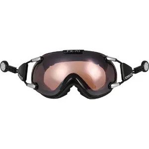 Slēpošanas brilles Casco FX70 Vautron, melnas, izmērs L