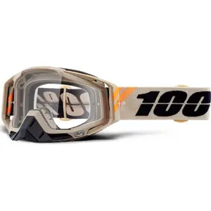 Goggles 100% RACECRAFT with Clear Anti-Fog Lens and 10 Tear-Offs by 100 КНИГ