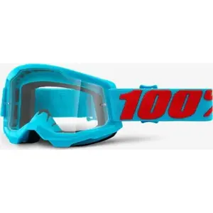 Маска 100% STRATA 2 SUMMIT от 100 КНИГ — прозрачная линза с антифогом LT 88–92%