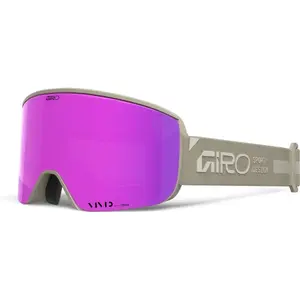 Горнолыжные очки GIRO ELLA STONE RAILS (цилиндрические) с линзами VIVID-Carl Zeiss PINK и VIVID INFRARED