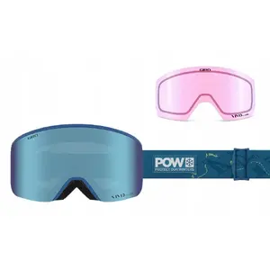 Маска GIRO AXIS POW OTG цилиндрическая с линзами VIVID Carl Zeiss ROYAL (19–42% S2) и INFRARED (43–79% S1)