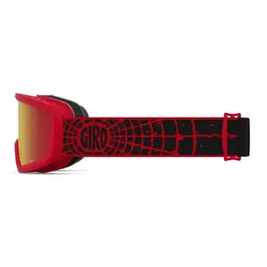 Детские горнолыжные очки GIRO Chico 2.0 с зеркальной линзой Amber Scarlet S2 (19–42% пропускания)