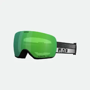 Slēpošanas/snovborda brilles GIRO Article II Vivid — zaļa rāmis, sfēriska dubultā lēca, mākoņainiem apstākļiem, unisex