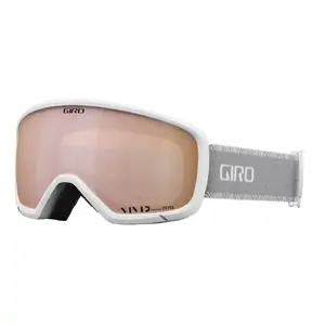 Горнолыжная маска GIRO Millie White & Grey Chute с линзой VIVID Rose Gold (пропускание света 19–42%, S2) NEW 2024/2025