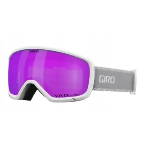 Горнолыжные очки GIRO Millie бело‑серые Chute с линзой VIVID Pink (S2)