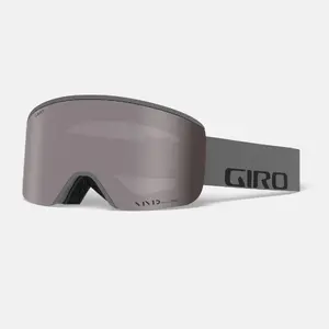 Горнолыжные/сноубордические очки GIRO Axis Vivid — серый корпус, унисекс, цилиндрическая (плоская) линза