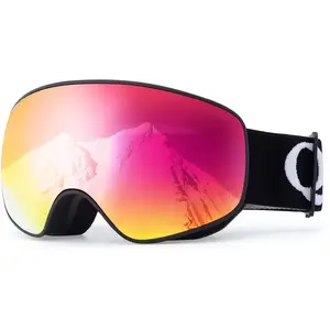 Ski goggles Casco Qunature Black children size M/L — black