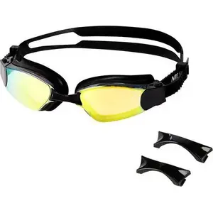 Sporta brilles Nils Extreme NQG660MAF dzeltenas — sacīkšu un ūdens sportam