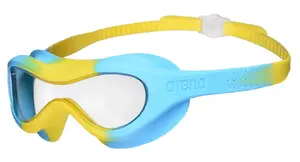 Очки для плавания ARENA Spider Junior унисекс One Size синие/жёлтые