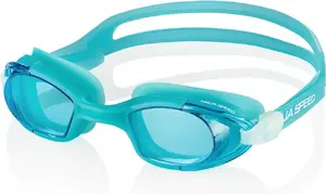 Swimming goggles AQUA-SPEED 020-02, adult, one size, turquoise frame