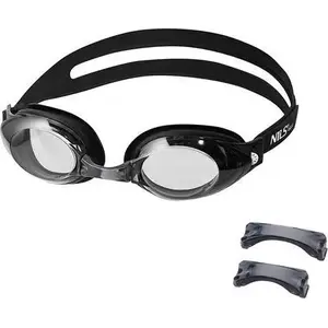 Swimming Goggles nils extreme NQG130AF Black — swim mask, anti-fog lenses