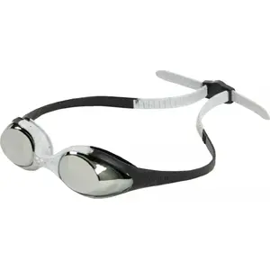 Bērnu peldbrilles ARENA SPIDER JR MIRROR – junior spoguļstikli, pretmiglas pārklājums, regulējams siksniņa