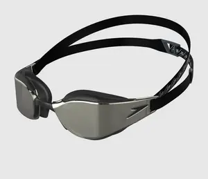 Очки для плавания Speedo Fastskin Hyper Elite Mirror — унисекс, универсальный размер, черная оправа
