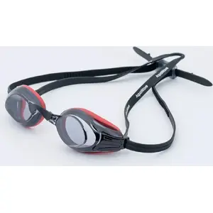 Swimming goggles AquaWave WESDE red/smoke – AquaWave swim goggles with tinted smoke lenses