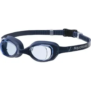 Peldbrilles AquaWave Breeze Jr — tumši zils/zilgans caurspīdīgs, universāls izmērs