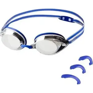 Brilles Nils Extreme NQG230MAF zils — sacīkšu peldbrilles ar spoguļstikliem