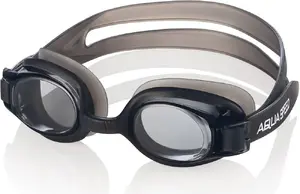 Очки для плавания AQUA‑SPEED 004-07 Youth One Size, чёрная оправа