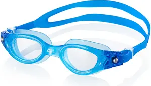 Очки для плавания AQUA-SPEED 6144 молодежные One Size, синий корпус