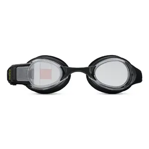 Плавательные очки Form Smart Swim 2 — унисекс, чёрная оправа, чёрные линзы