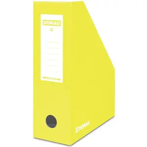 Donau A4 catalogue holder, yellow — Donau model 7648101-11FSC