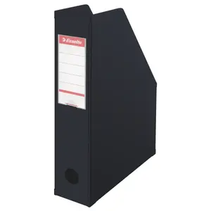 Magazine File ESSELTE Vivida A4 70 mm, PVC, Black