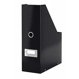 Magazine File LEITZ Click & Store WOW — Black, Cardboard, 103×253×330 mm
