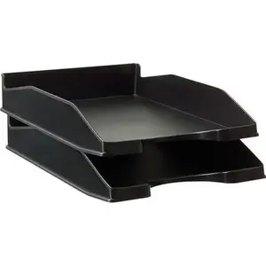 Document Shelf Staples C72034, desktop document organizer, black