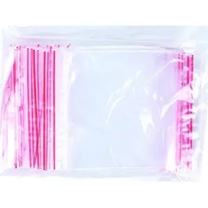 Пластиковый пакет на шнурке Office Products 100×100 мм LDPE прозрачный 100 шт.
