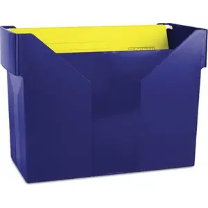 File folder Donau MINI ARCHIWUM Z 5 pockets, plastic, navy blue