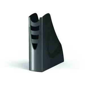 Dokumentu turētājs Arda 7118N — polistirols, melns, 75×266×278 mm