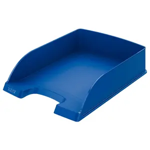 Office tray ESSELTE Leitz Letter tray Plus, plastic A4, blue, interior 242×330×60 mm