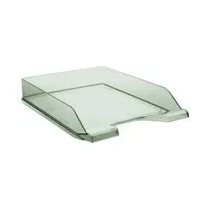 Document Drawer Donau transparent smoky – file storage accessory, single compartment