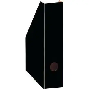 Document storage box Bantex lacquered 7 cm black