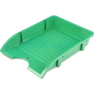 Desk Drawer Donau A4 polypropylene non-breakable desk tray, green