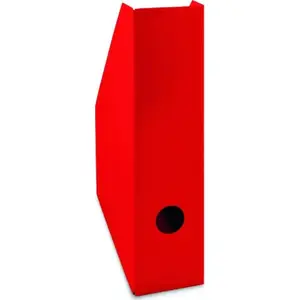 Magazine Holder Bantex lacquered red — model pok4709089 (plastic/metal construction unspecified)