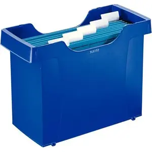 File suspension system folder set LEITZ ES1058, blue — suspension folder organizer