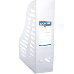 Document Folder Donau foldable A4 polypropylene white